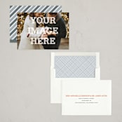 "The Big Picture" - Holiday Cards in Winter by Minted - Assembled