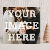 "The Big Picture" - Holiday Cards in Winter by Minted - Front