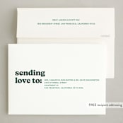 "headline" - Holiday Cards in Spruce by Annie Clark - FREE Recipient Addressing