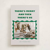 "And Then Us" - Holiday Cards in Pine by Anna Elder - Front