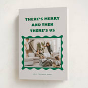 "And Then Us" - Holiday Cards in Pine by Anna Elder - Folded Card