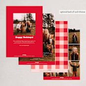 "litte helpaw(s)" - Holiday Cards in Peppermint by Pippa Shaw - Back of Card Options