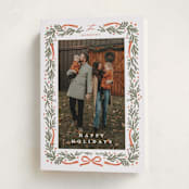 "Homestead" - Holiday Cards in Cinnamon by Kristie Kern - Folded Card