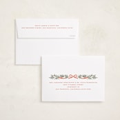 "Homestead" - Holiday Cards in Cinnamon by Kristie Kern - FREE Recipient Addressing