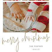 "Photo shoot" - Holiday Cards in Wheat by Stacey Meacham - Detail