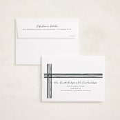 "Engraved Holiday" - Holiday Cards in Fern by Chris Griffith - FREE Recipient Addressing