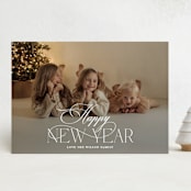 "Festive" - Holiday Cards in Snow by Benita Crandall - Front