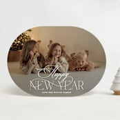 "Festive" - Holiday Cards in Snow by Benita Crandall - Front