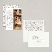 "Love, Joy, Hope and Peace" - Holiday Cards in Vanilla by Alethea and Ruth - Assembled