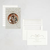 "Ornament Frame" - Holiday Cards in Cinder by Erin German - Assembled