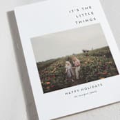 "The Little Things" - Holiday Cards in Fir by Up Up Creative - Detail