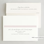 "Together Forever" - Holiday Cards in Cranberry by Chris Griffith - FREE Recipient Addressing