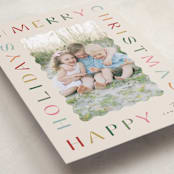 "Sugar Cookie" - Holiday Cards in Vanilla by Jennifer Wick - Detail