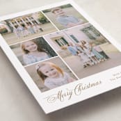 "Formal Five" - Holiday Cards in Candlelight by Carolyn MacLaren - Detail