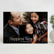 "sparkle cheer" - Holiday Cards in Eggnog by Phrosné Barwood - Front