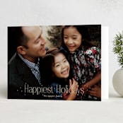 "sparkle cheer" - Holiday Cards in Eggnog by Phrosné Barwood - Folded Card