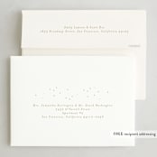 "sparkle cheer" - Holiday Cards in Eggnog by Phrosné Barwood - FREE Recipient Addressing