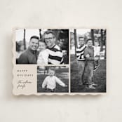 "Simple Gallery" - Holiday Cards in Ivory by Angela Thompson - Front