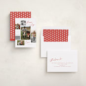 "Scattered Gallery" - Holiday Cards in Peppermint by Michelle Taylor - Assembled