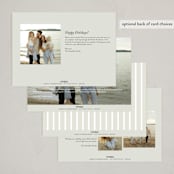 "portrait mode" - Holiday Cards in Paper by Ani Somi - Back of Card Options
