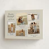 "insta joy" - Holiday Cards in Linen by Kamala Nahas - Folded Card