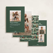 "Meowy Christmas" - Holiday Cards in Vintage by Sarah Knight - Back of Card Options