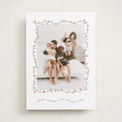 "Crazy Lights" - Holiday Cards in Frosting by Holly Whitcomb - Front