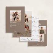 "Crazy Lights" - Holiday Cards in Frosting by Holly Whitcomb - Back of Card Options