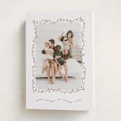 "Crazy Lights" - Holiday Cards in Frosting by Holly Whitcomb - Folded Card
