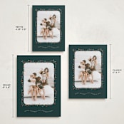 "Crazy Lights" - Holiday Cards in Forest by Holly Whitcomb - Formats Available