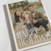 "Article" - Holiday Cards in Eggnog by Pixel and Hank - Detail