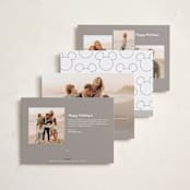 "Magical" - Holiday Cards in Snow by Emily Betts - Back of Card Options