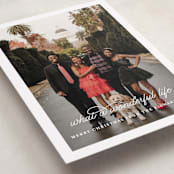 "What A Wonderful Life" - Holiday Cards in Snowflake by Leah Ragain - Detail