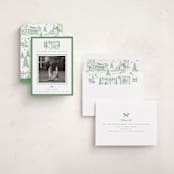 "Festive Home" - Holiday Cards in Fir by Teju Reval - Assembled