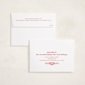 "Friendly Frame" - Holiday Cards in Berry by mo kelley - FREE Recipient Addressing