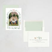 "Woodland Arch" - Holiday Cards in Cypress by Hannah Williams - Assembled