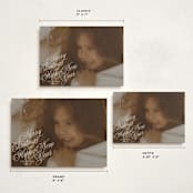 "Scripted Note" - Holiday Cards in Champagne by Baumbirdy - Formats Available