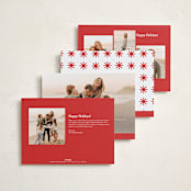 "holiday era" - Holiday Cards in Snow by Angela Marzuki - Back of Card Options