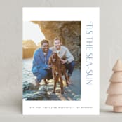 "Tis the Sea-Sun" - Holiday Cards in Sea Spray by Corinne Malesic - Front