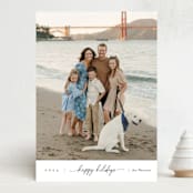 "Together" - Holiday Cards in Winter by Christy Hy Lee - Front