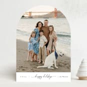 "Together" - Holiday Cards in Winter by Christy Hy Lee - Front