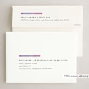 "tissue breeze" - Holiday Cards in Sugar Plum by Carrie Moradi - FREE Recipient Addressing