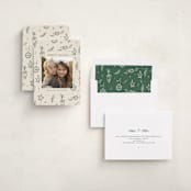 "Happy Little Holidays" - Holiday Cards in Pine by Ani Somi - Assembled