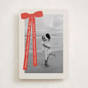 "Robin" - Holiday Cards in Cherry by Pati Cascino - Front