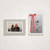 "Robin" - Holiday Cards in Cherry by Pati Cascino - Photo Orientation Options