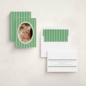 "Historic Frame" - Holiday Cards in Mint by Morgan Kendall - Assembled