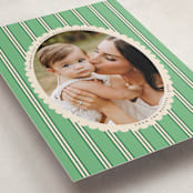 "Historic Frame" - Holiday Cards in Mint by Morgan Kendall - Detail