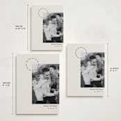 "Boughs of Holly" - Holiday Cards in Polar Bear by Junebloom - Formats Available