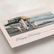 "Scripted Holiday" - Holiday Cards in Wintermint by Mansi Verma - Detail