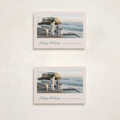 "Scripted Holiday" - Holiday Cards in Wintermint by Mansi Verma - Photo Orientation Options